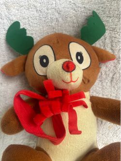 Red-Nosed Reindeer plush toy