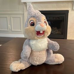 Disney’s Thumper from Bambi Stuffed Plush Toy from Disney Parks Good Condition 