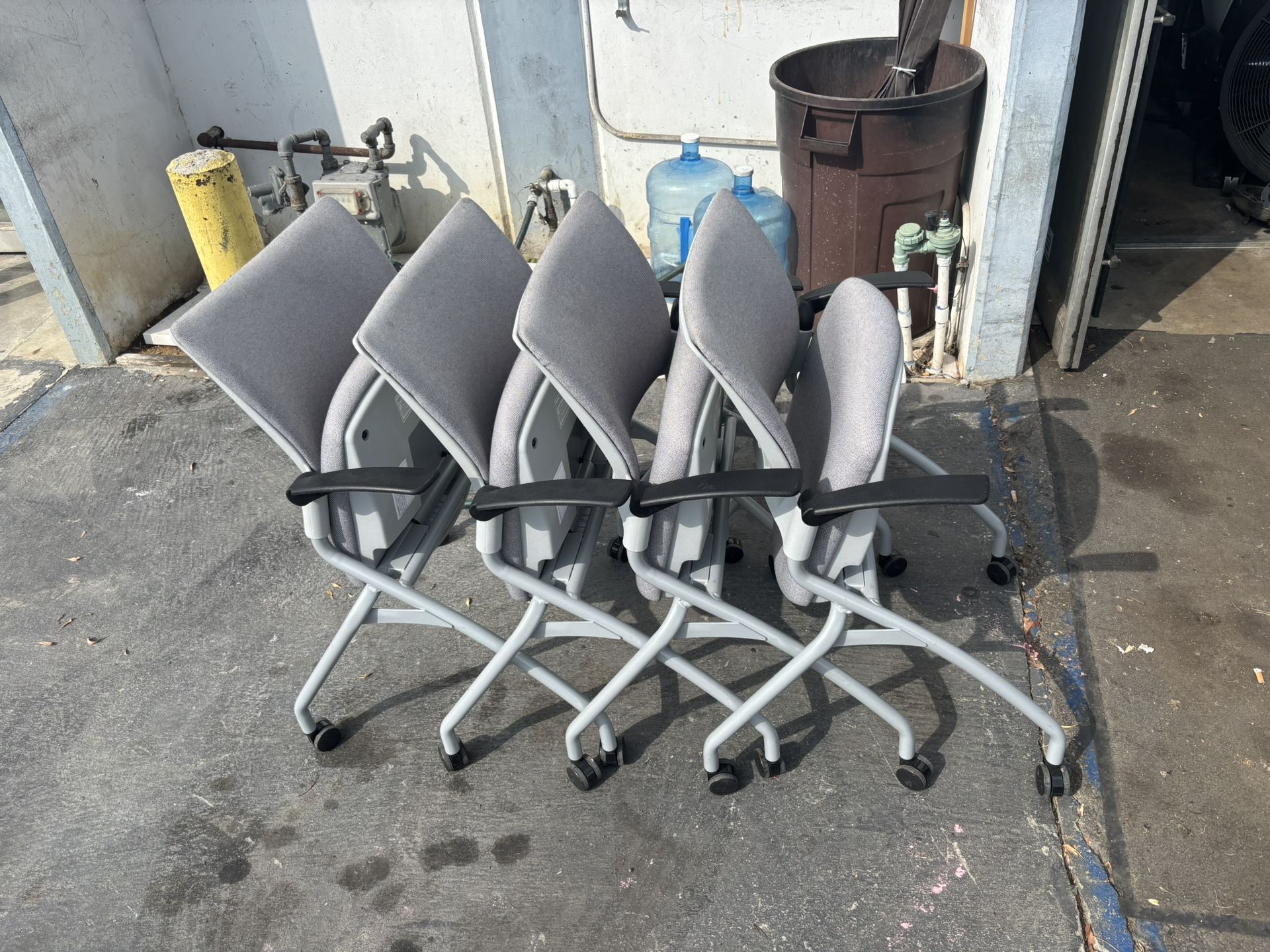 Rolling office chairs
