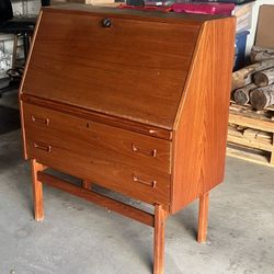 Mid-Century Dresser Secretary Desk