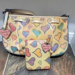Dooney & Bourke Purse And Wallet Set