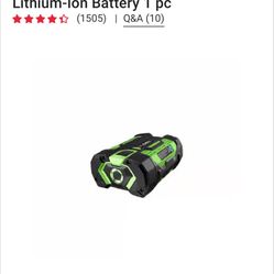 Ego Batteries (2.5 And 4.0 Ah)