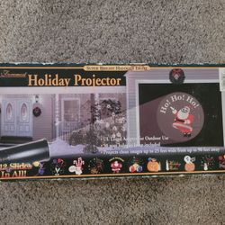 Foremost Halogen Light Holiday Projector 12 Slides Christmas Halloween Party