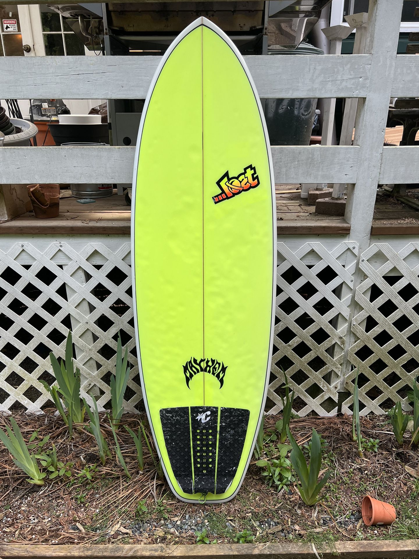 Lost 5’10” Bottom Feeder Surfboard