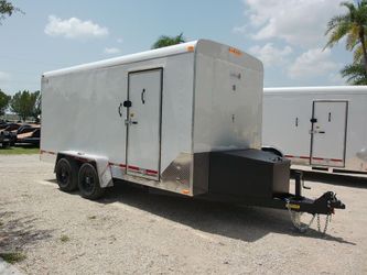 Sun Coast 7 x 16 Landscape Enclosed Trailer 10k