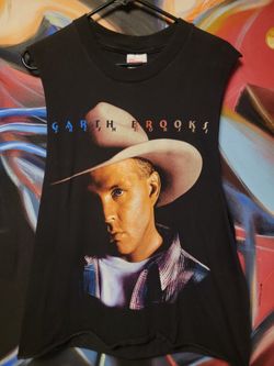 Vintage 90s Garth Brooks Cutoff