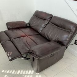 🔥 **Luxury & Comfort Await! Get Your Genuine Leather Electric Reclining Sofa for ONLY $350!** 🔥  