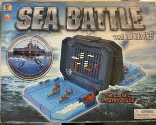 Sea Battle Board Game.  Battleship NEW