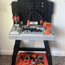 Black and Decker Tool Set For Toddlers/Kids 