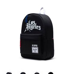 HERSCHEL SUPPLY CO X NBA LOS ANGELES CLIPPERS CLASSIC XL 600D BAG (BLACK)