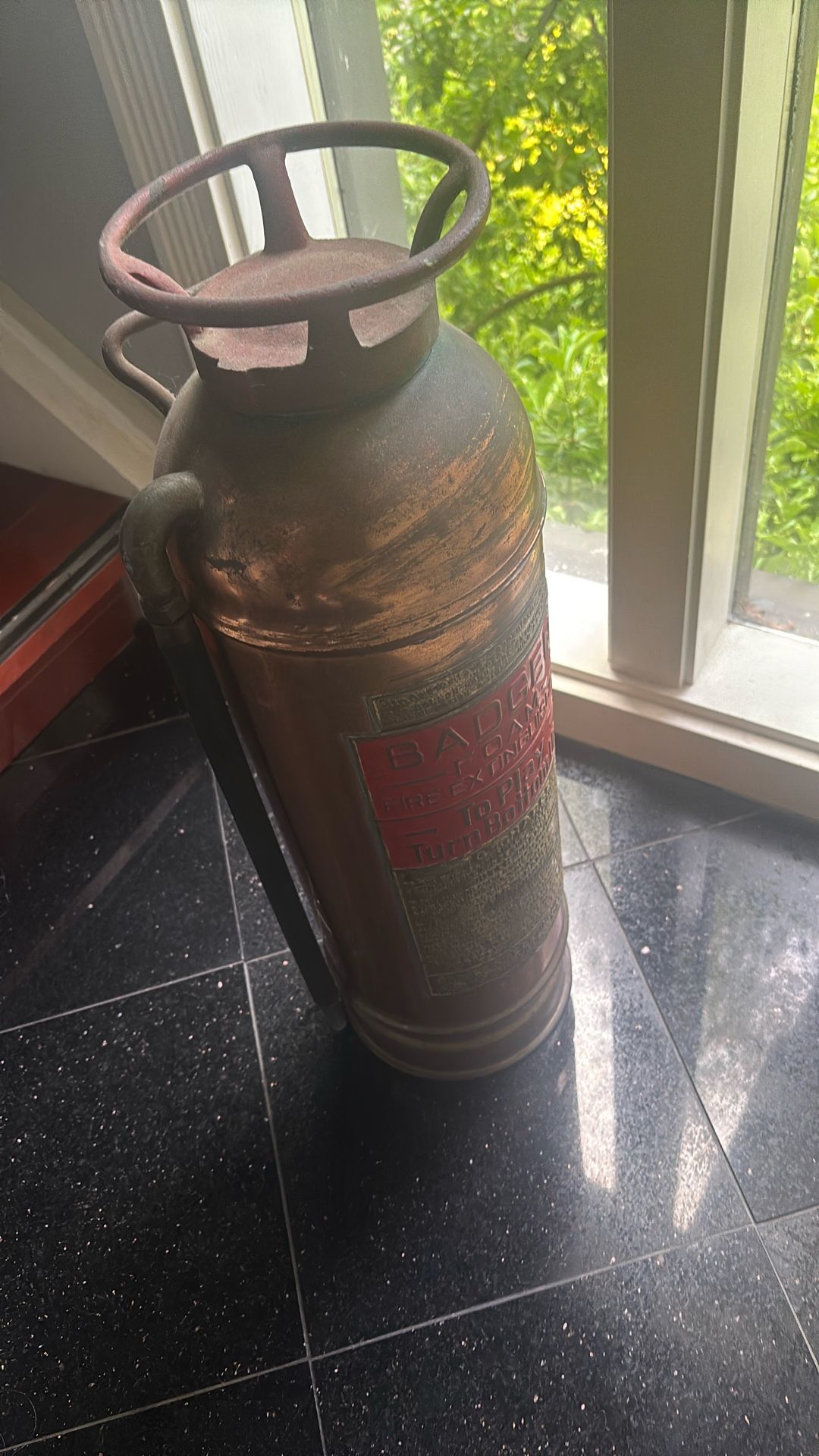 Antique Fire Extinguisher