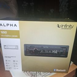 Infinity Alpha Bluetooth Car Stereo Brand New In The Box 