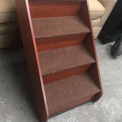 19”wx25”hx38”L Folding Wooden Dog Step