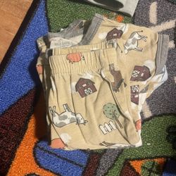 4 Piece Pajama Sets (shorts and Tee)