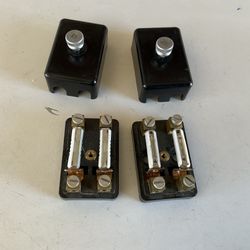 54-59 VW Fuse Box Pair, Headlight, 2 Fuse Style