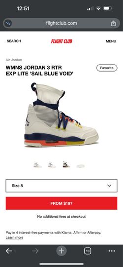 WMNS JORDAN 3 RTR EXP LITE 'SAIL BLUE VOID'