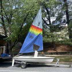 Sail Trailer Boat. Sea King The Holder 12