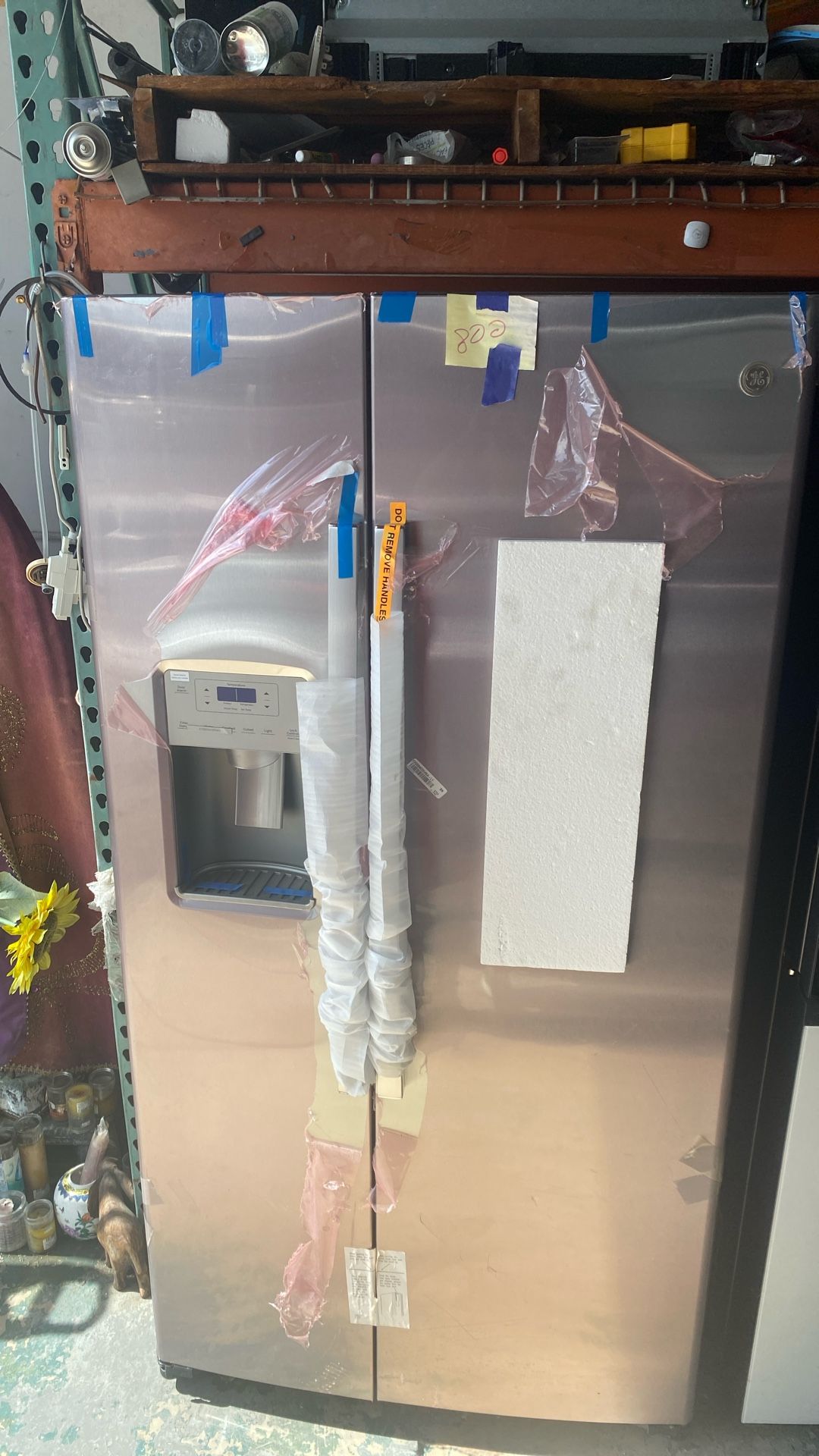 GE Two door Refrigerator Frío Dos Pubertal