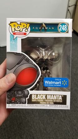 Funko Pop Walmart Exclusive Black Mantas