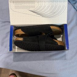 Size 42 Never Worn Men’s Black Birkin Stocks