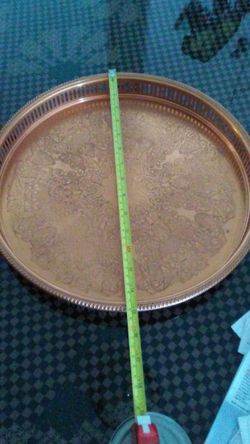 Copper tray