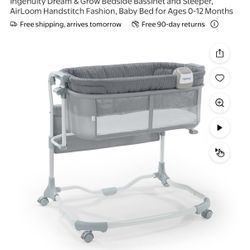 Ingenuity Dream & Grow Bedside Bassinet and Sleeper