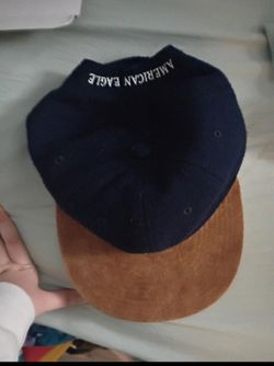 American Eagle Navy Snapback Cap