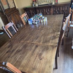 Dining Table + 6 Chairs