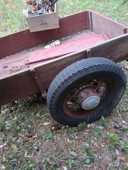 Vintage 20's or 30s trailer