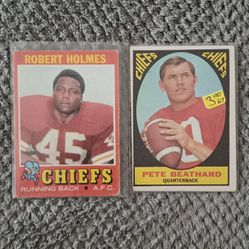 Vintage Chiefs Cards