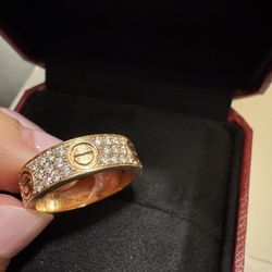 Diamond Love Ring 