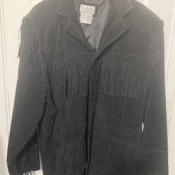 All Black Suede Jacket.