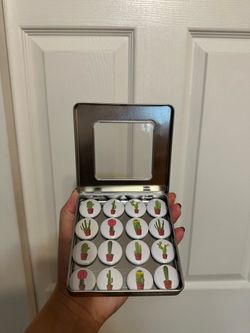 Small Succulent Design Magnets (16)