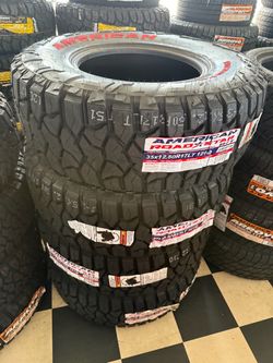 American Roadstar R/T 35x12.50R17LT Tires – Set of 4