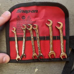 Snap On SAE angle ingnition wrench set - 15/64 - 3/8