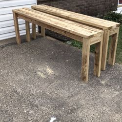 Inside /outside 6 Ft Benches (finish Or Unfinished )
