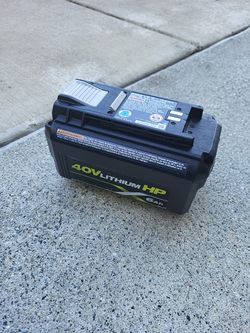 Ryobi 40v Battery