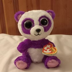 Boom Boom the Purple Panda Bear