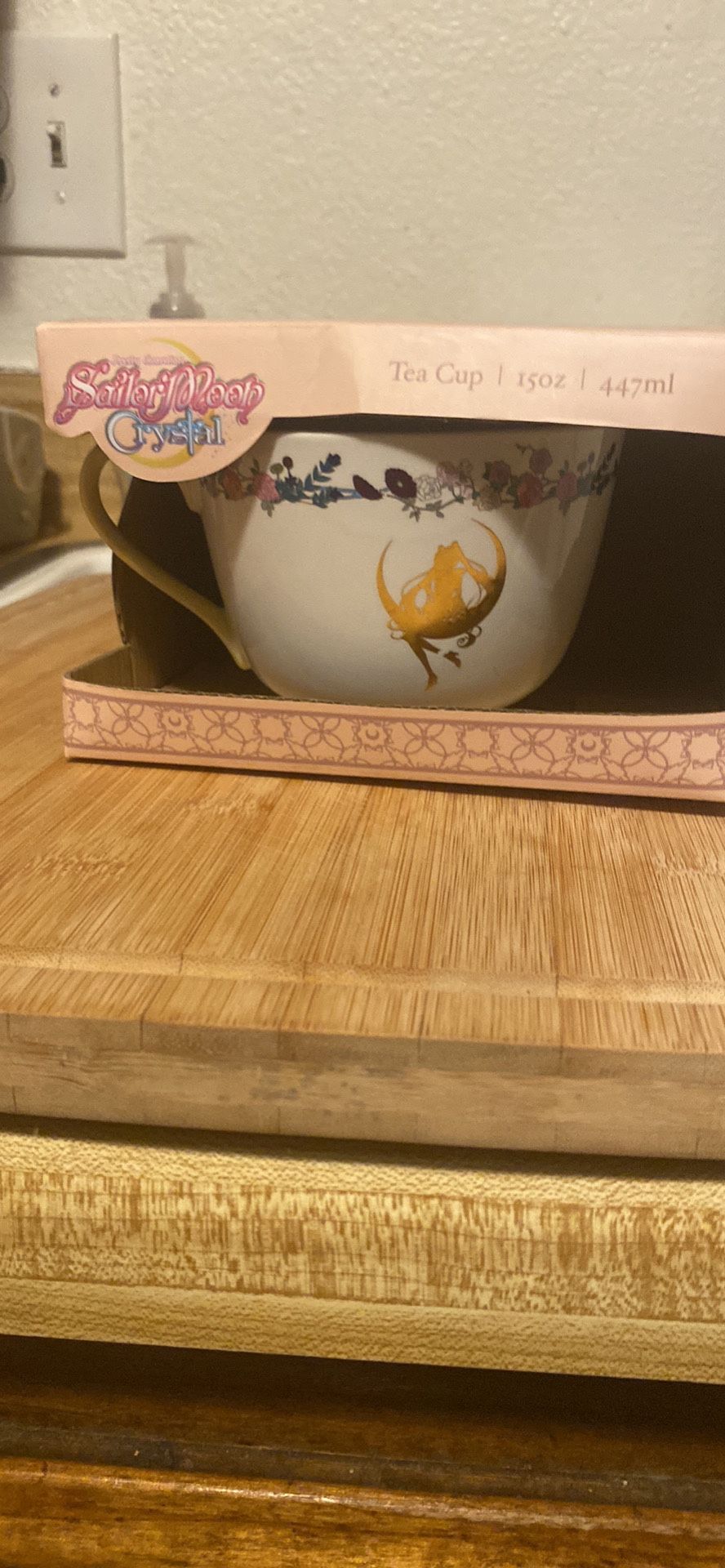 sailor moon crystal tea cup