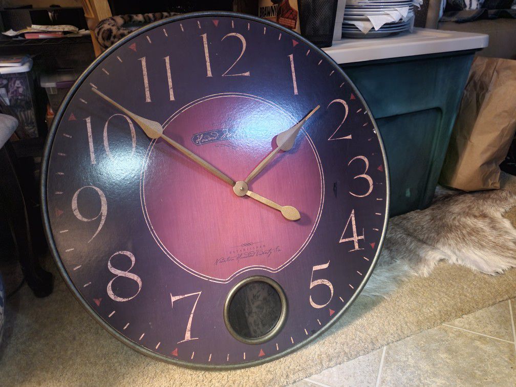 Giant Howard Miller Designer Clock