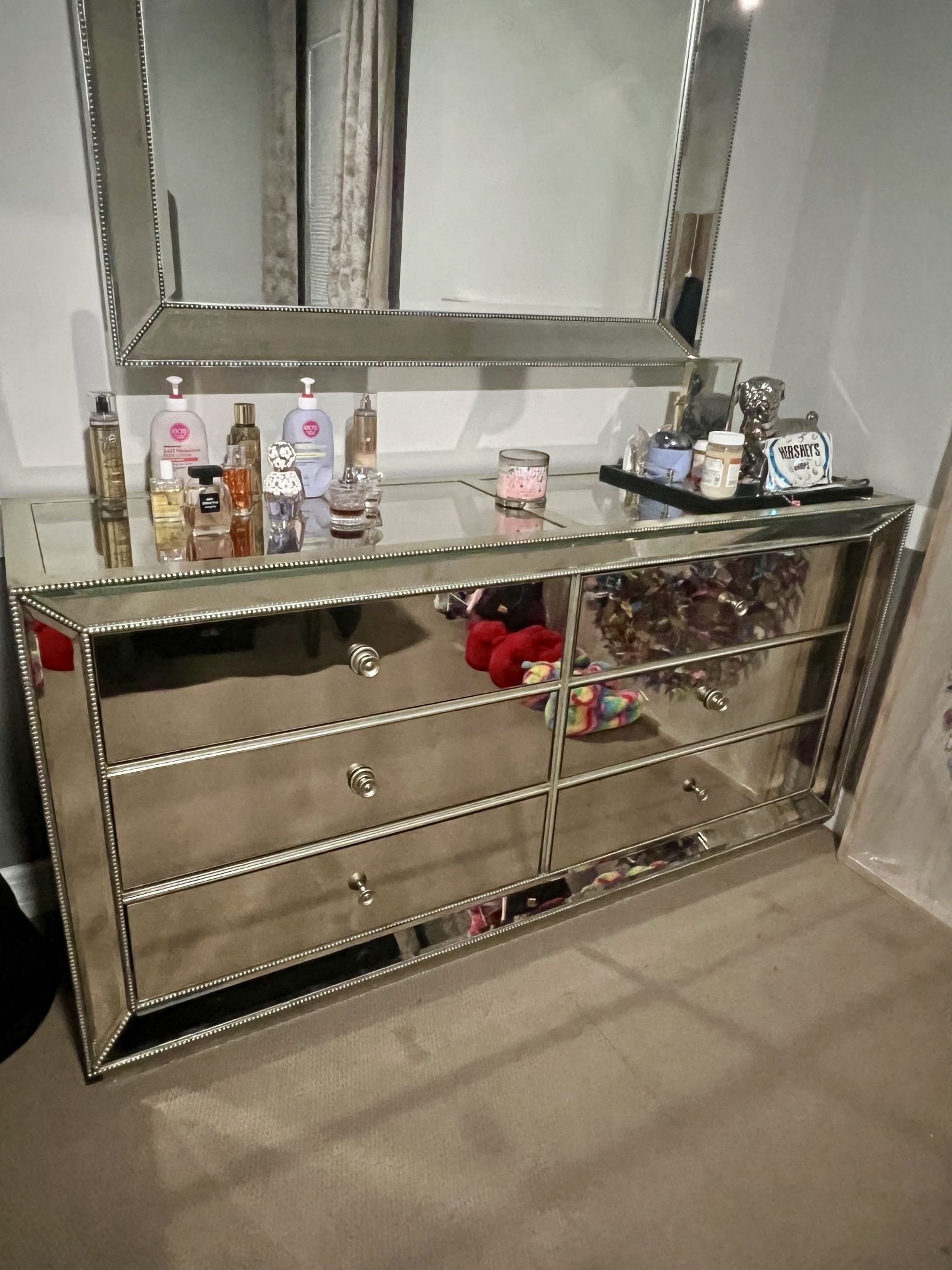 Large mirrored ZGallerie dresser