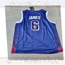 explain like LeBron James USA Jersey Real Athletic Wear