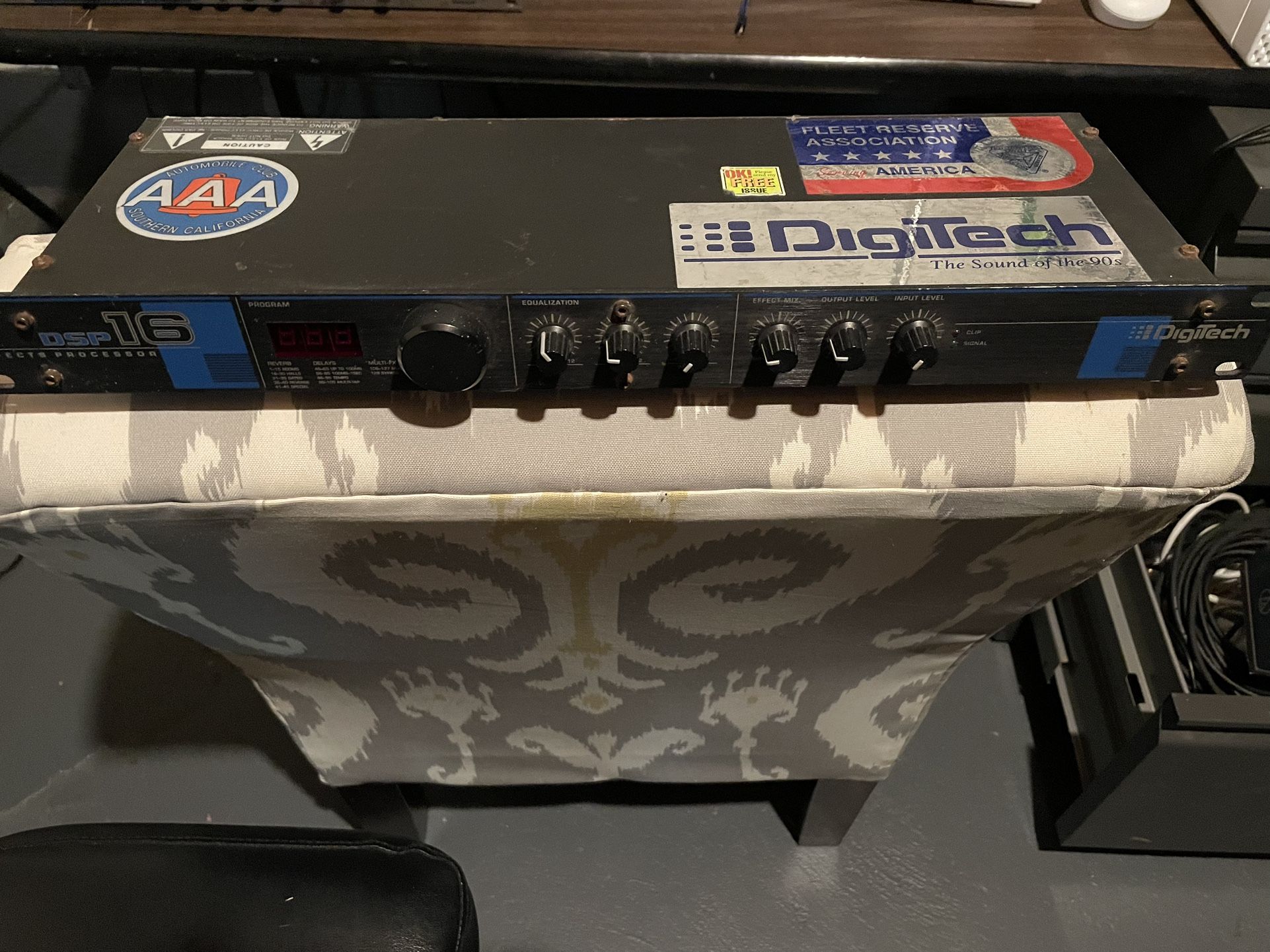 Digitech DSP16 Stereo Effects Processor Rack Mount