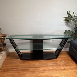 Glass TV Stand