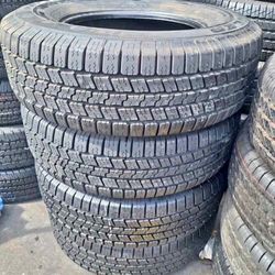 265/70r17 Goodyear Tires Cón 80% De Vida Las 4 