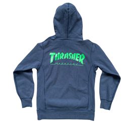 Vintage Supreme Thrasher Hoodie SS11 Size Small
