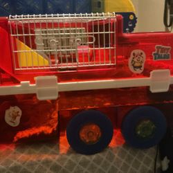 Fire truck Hamster Cage 