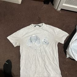 Palm Angels Teeshirt White Teddy Bear