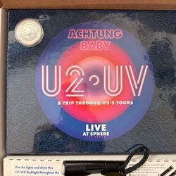 U2 Sphere Concert ACHTUNG  BABY Limited edition  VIP  Kit