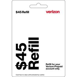 Verizon Prepaid Card